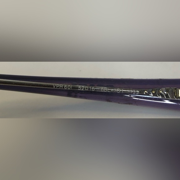 Prada Eyeglasses Made in Italy VPR 601 52[]16 135 - Picture 10 of 10